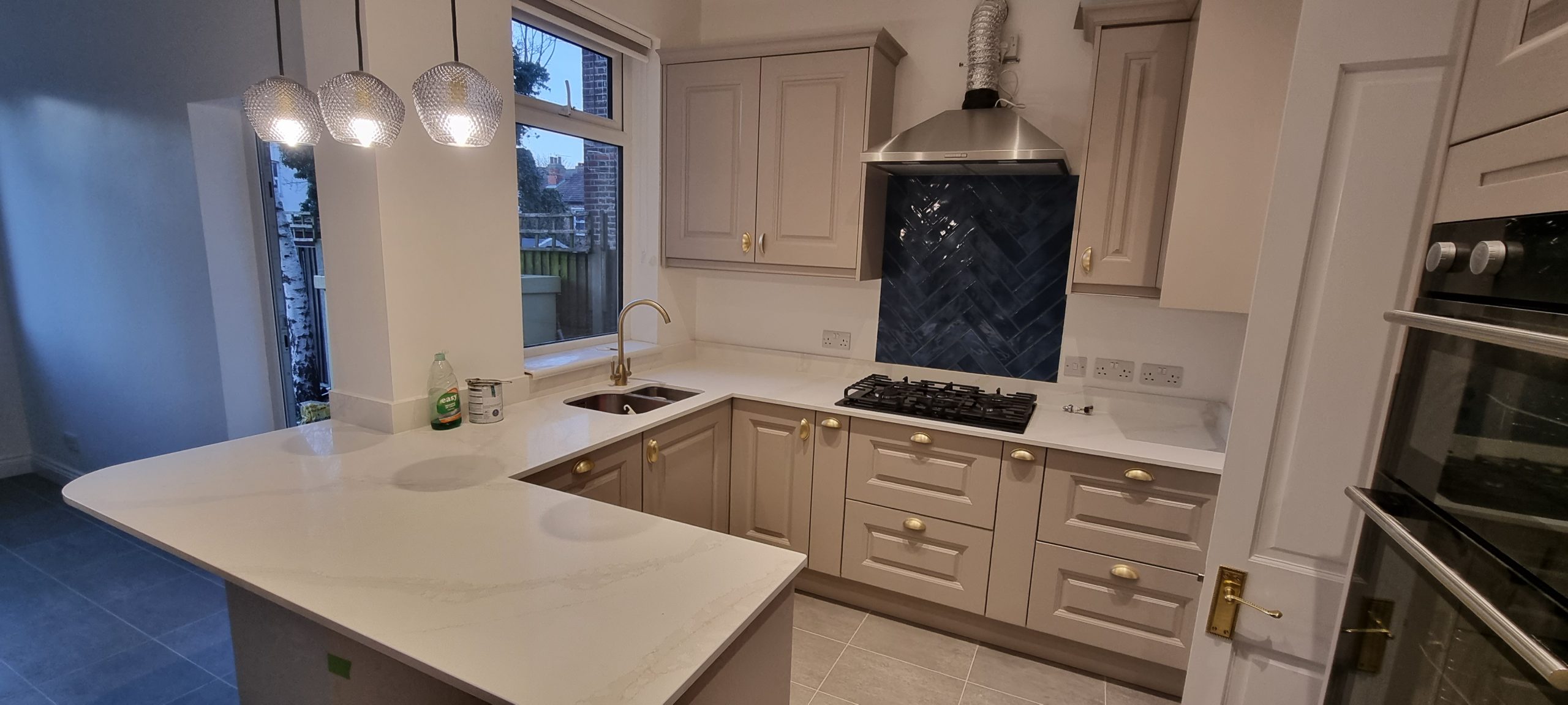 garden room southend work progress Garden room work in progress in Southend-on-Sea during structural build stage